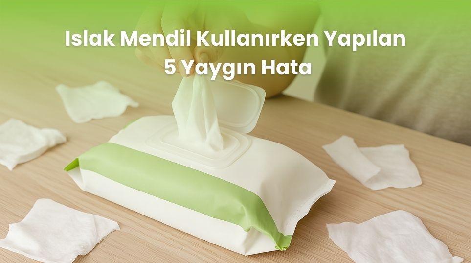 Islak Mendil Kullanırken Yapılan 5 Yaygın Hata