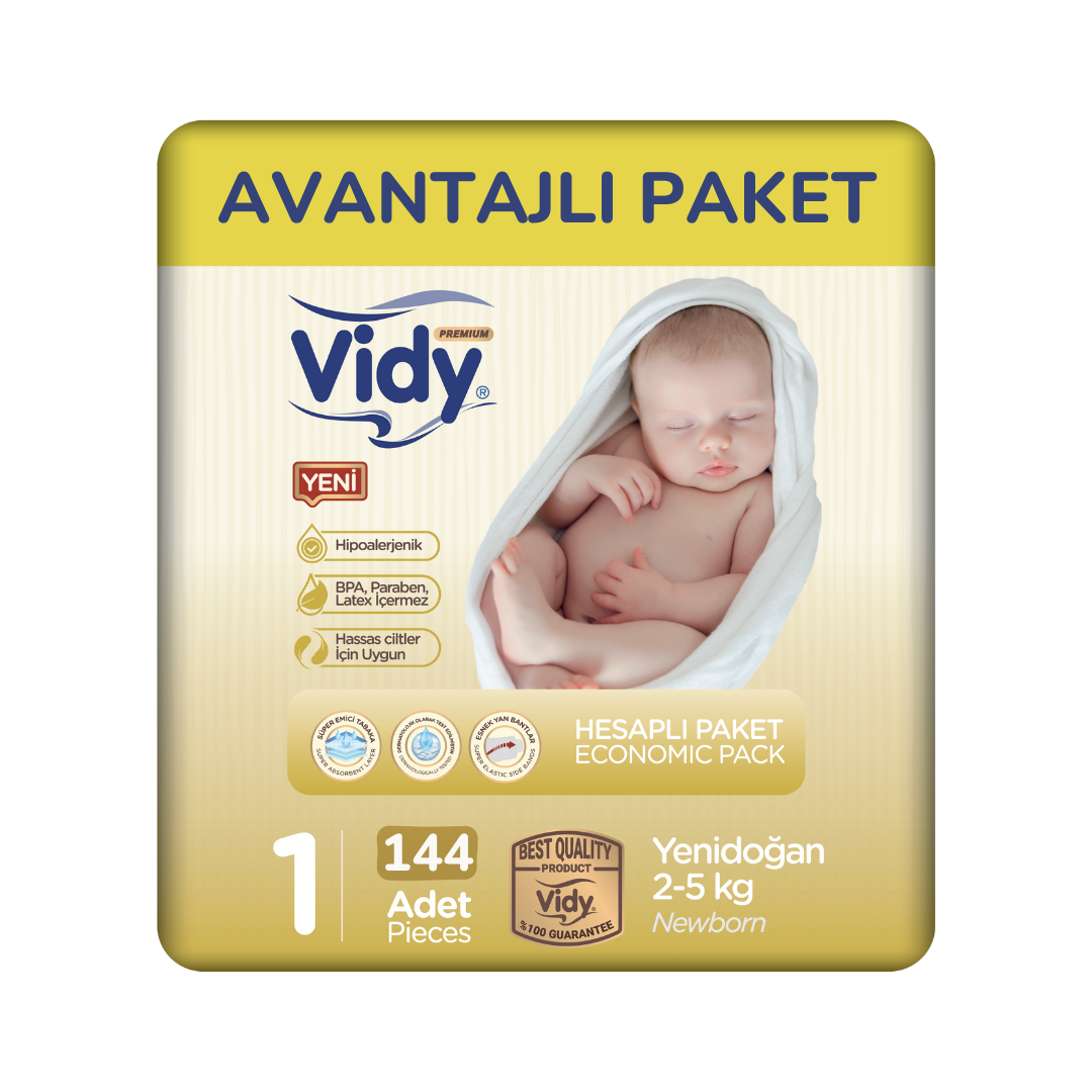 AVANTAJLI Cırtlı Bebek Bezi 2-5 Kg 1 Beden