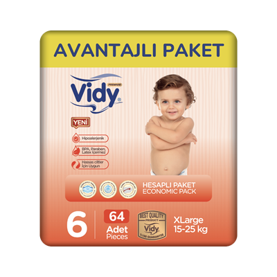 AVANTAJLI Cırtlı Bebek Bezi 15-25 Kg 6 Beden
