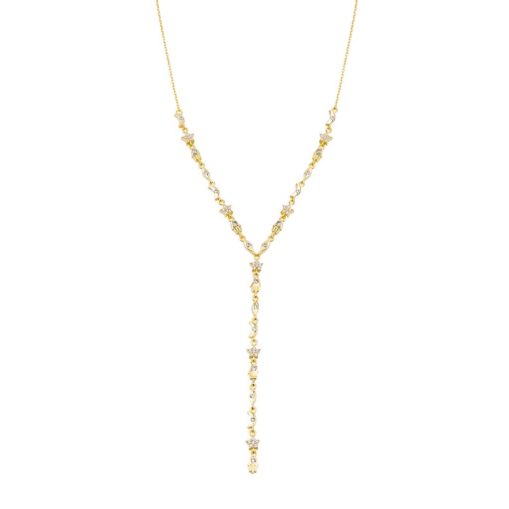 Ay Yıldız Göz El Figürlü Y Kolye