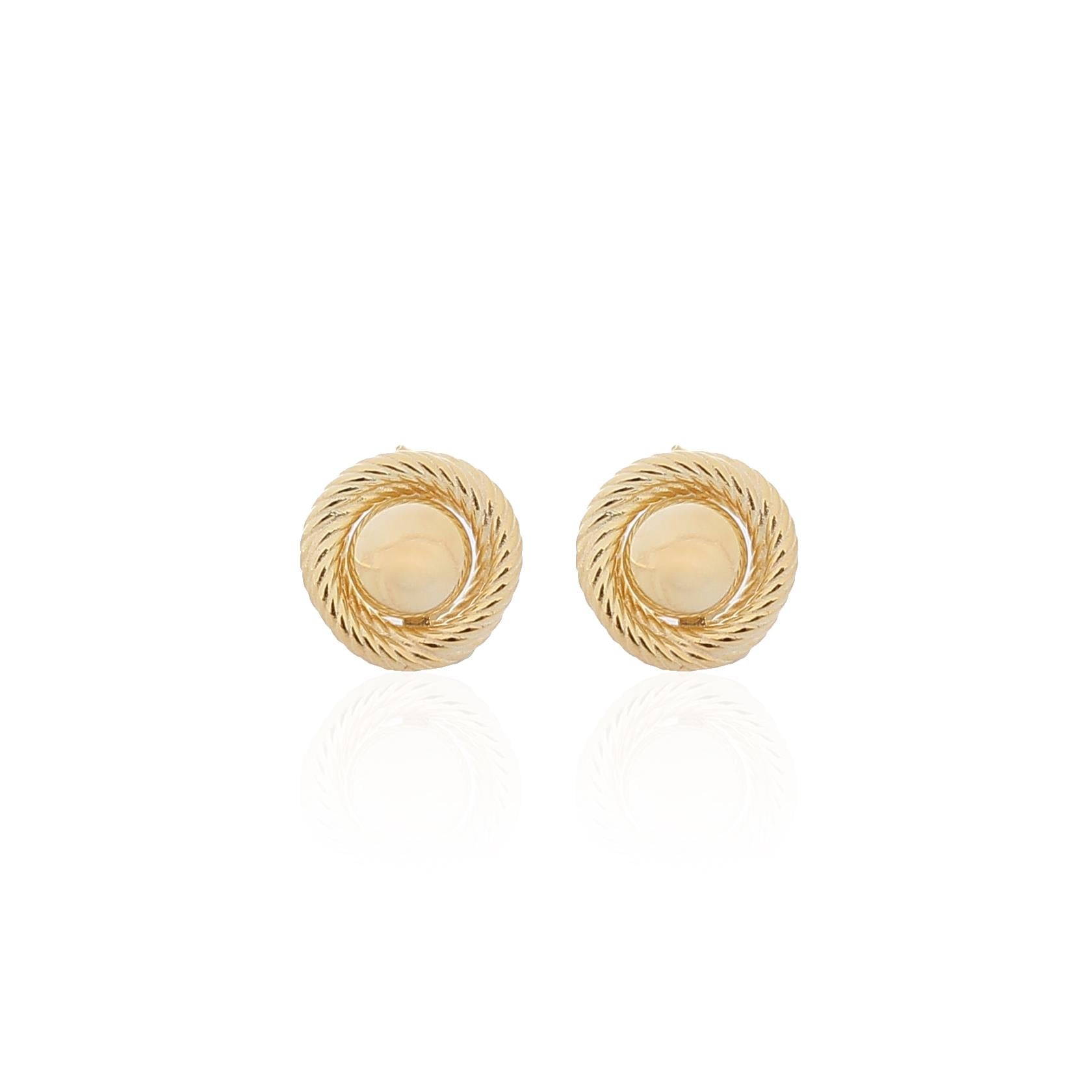 Mini Vintage Küpe Gold