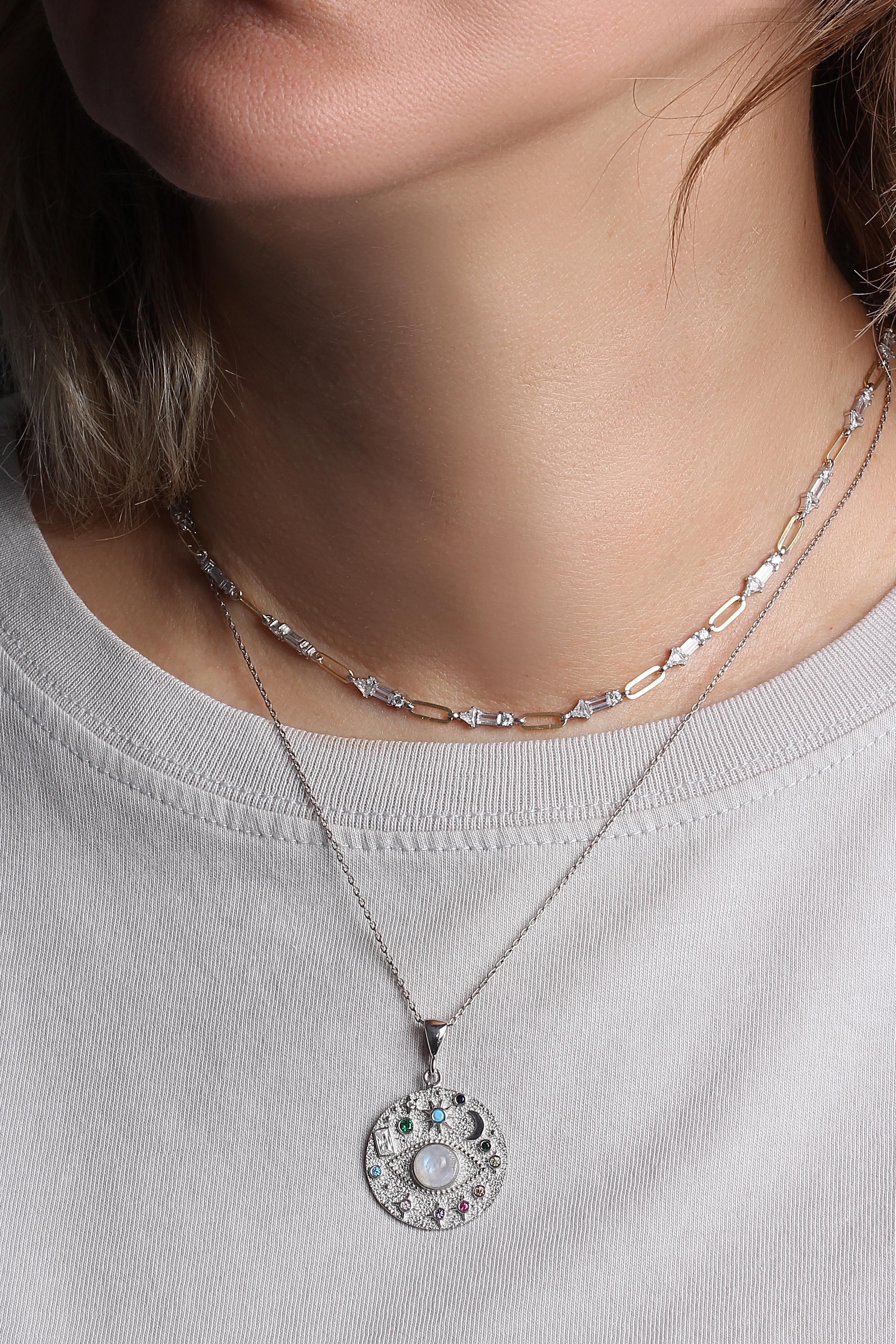 Ok Taşlı Ataç Kolye