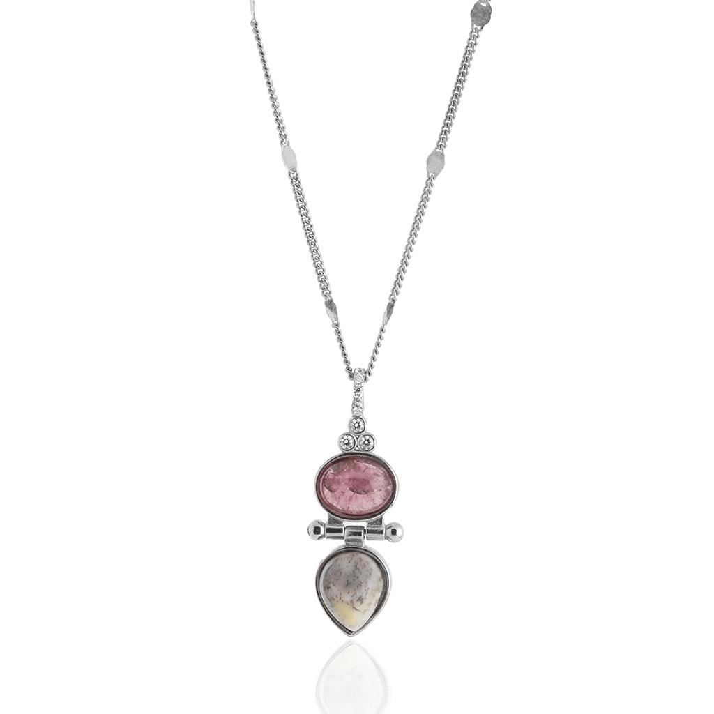 Turmalin Taşı Kolye