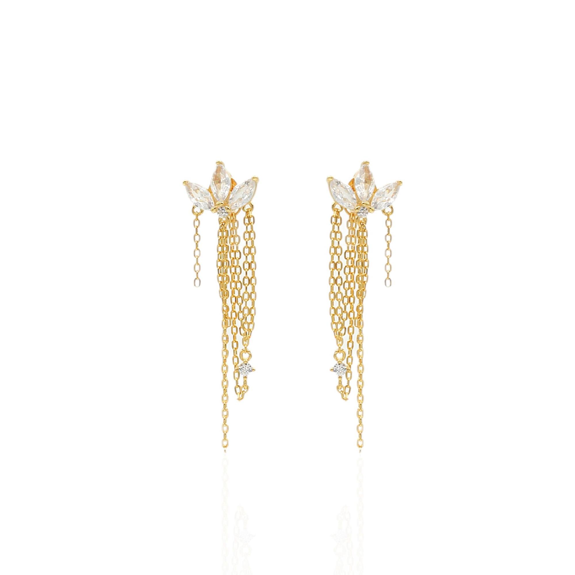 Zincirli Markiz Küpe