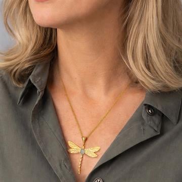 Turmalin taşı yusufçuk kolye