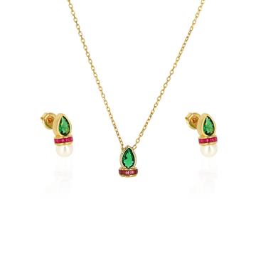 Candle Light Küpe Takım