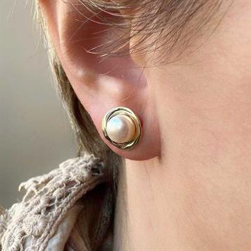 Çemberli İnci Küpe