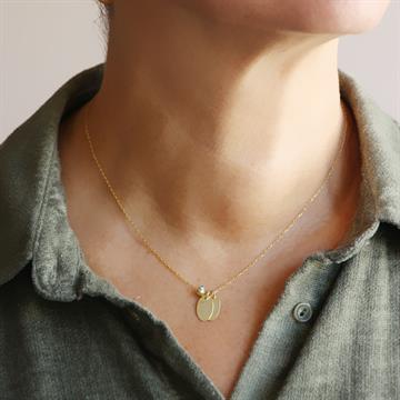 Çiftli Oval Dua Kolye