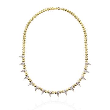 Diken Zirkon Taşlı Stil Gerdanlık