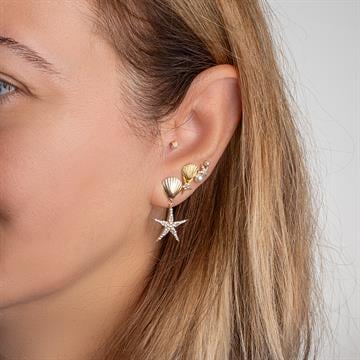 İnci İstiridye Küpe