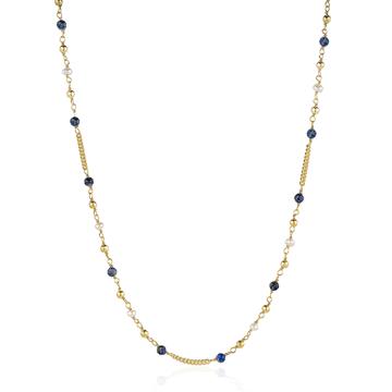 İnci Lapis Taşlı Kolye