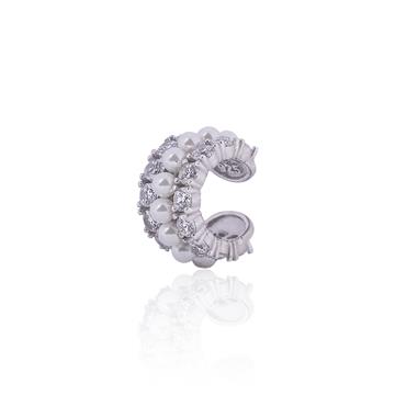 İnci ve Taşlı Cuff