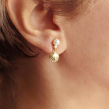 İncili İstridye Küpe