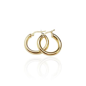 Kalın Halka Küpe 1,5 cm