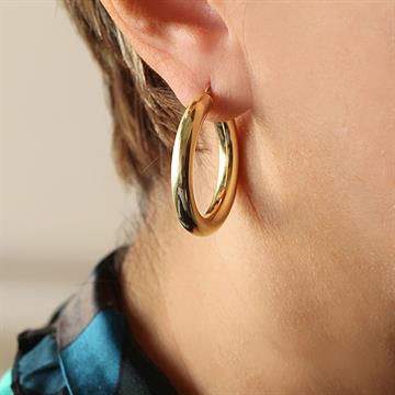 Kalın Halka Küpe 2,5cm