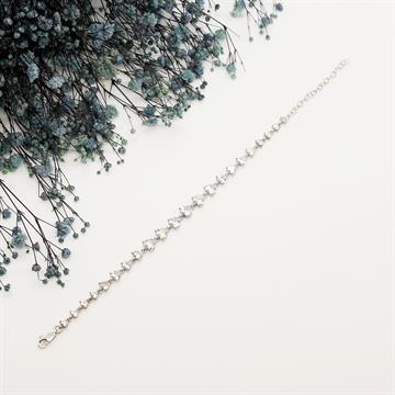 Kalp Taşlı Su Yolu Bileklik