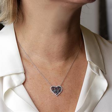 Mavi Düş Kalp Kolye