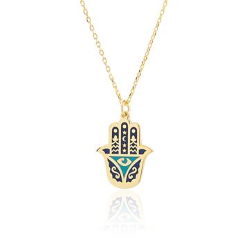 Mineli Fatmanın Eli Kolye