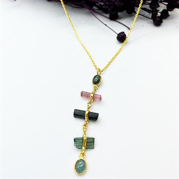 Mini Doğal Taş Kolye