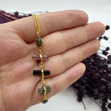 Mini Doğal Taş Kolye