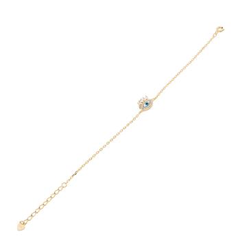 Mini Göz Zincir Bileklik