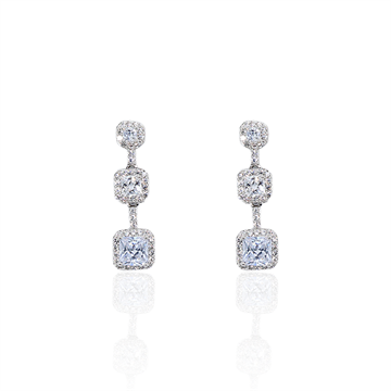 Prenses Kesim İtalyan Küpe