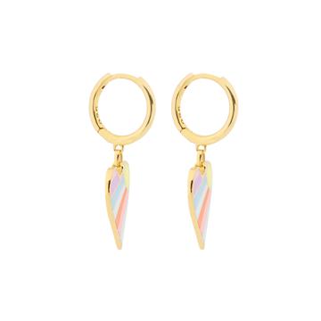 Rainbow serisi Kalp Küpe