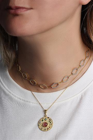 Rhombus Choker Kolye