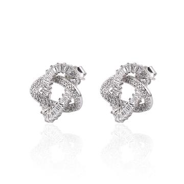 Taşlı Düğüm Küpe