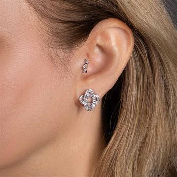 Taşlı Düğüm Küpe