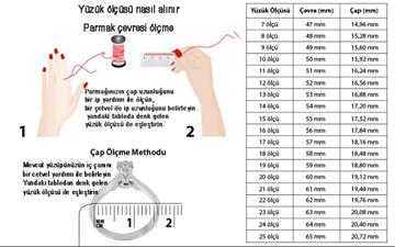 Taşlı Lades Yüzük