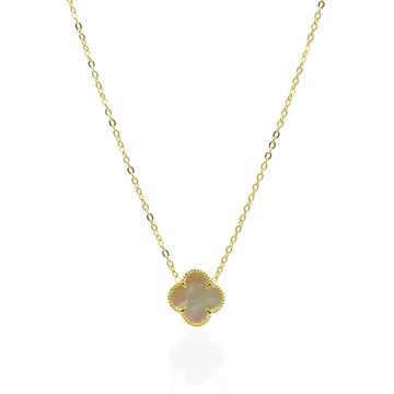 Tekli Sedef Yonca Kolye