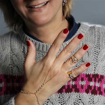 Yıldız Taşlı Şahmeran Gold