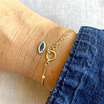 Zincirli Göz Bileklik