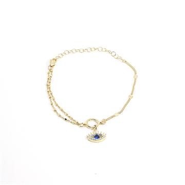 Zincirli Göz Bileklik