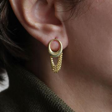 Zincirli Halka Küpe