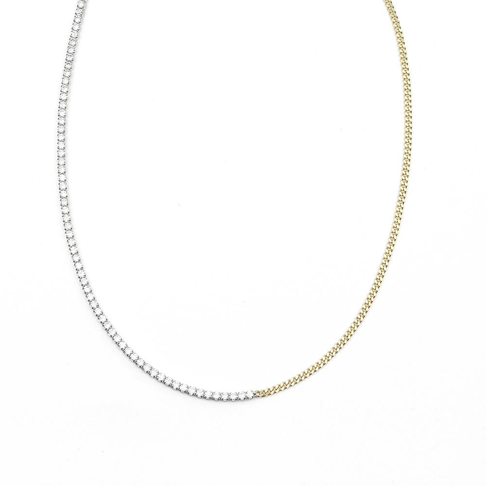 Gourmet Zincirli Su Yolu Choker Kolye