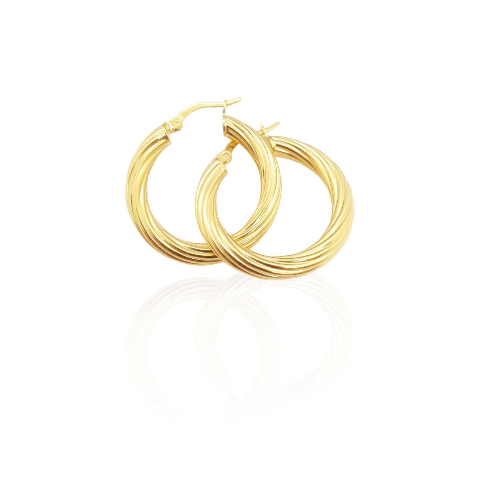 İnce Burgulu Halk Küpe