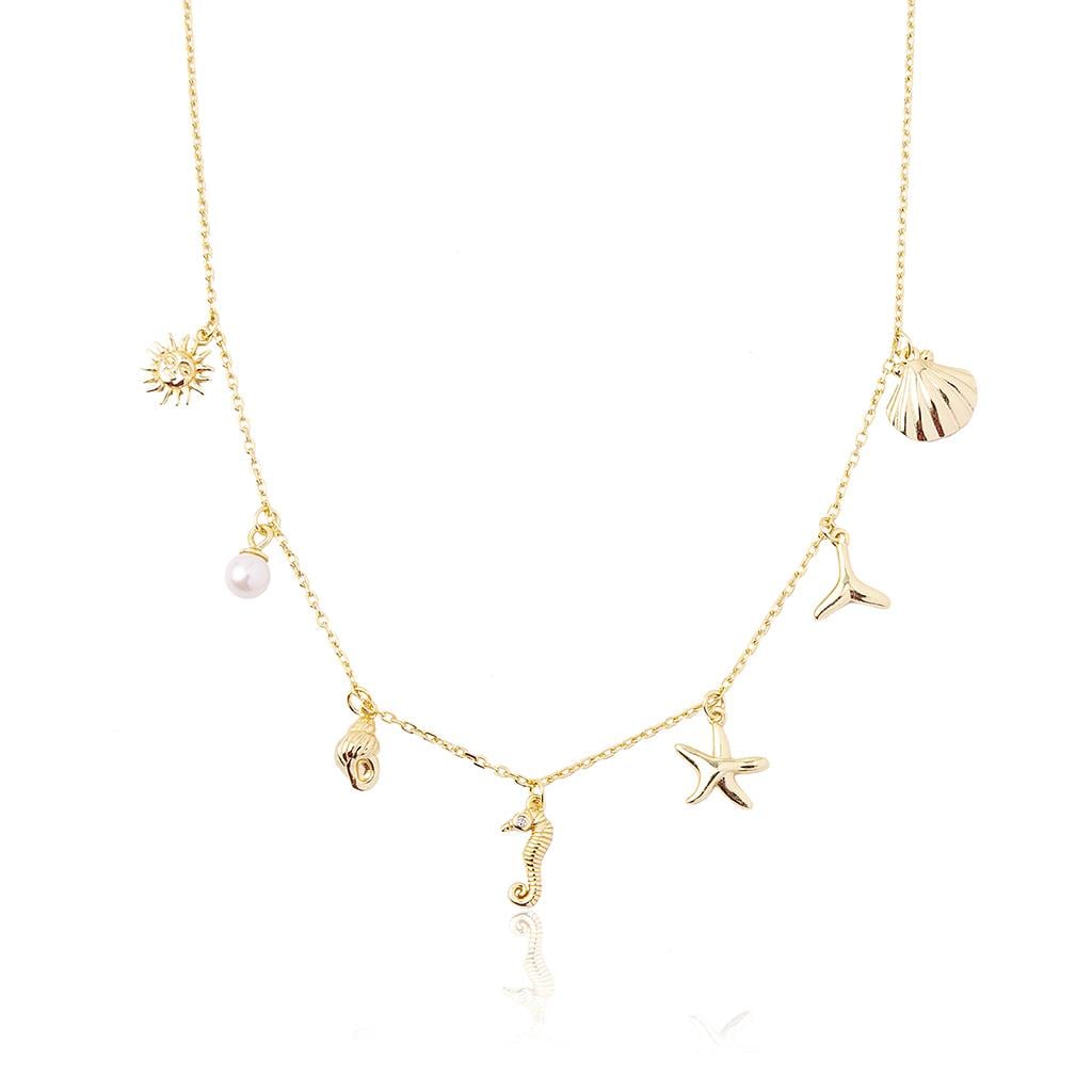 Ocean Saçaklı Kolye