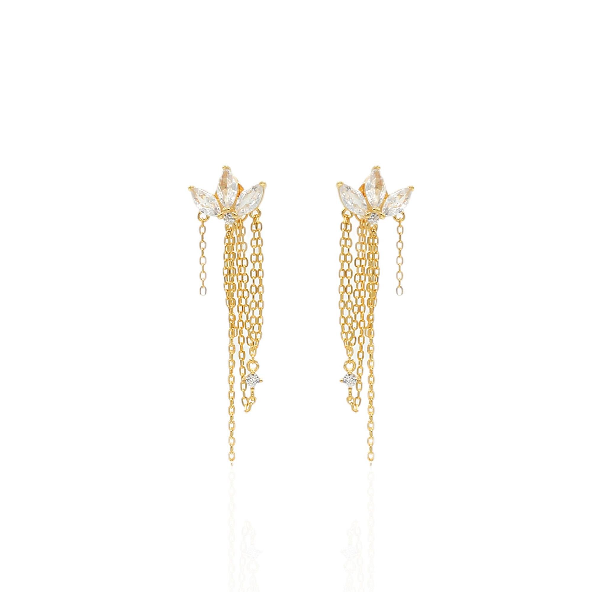 Zincirli Markiz Küpe