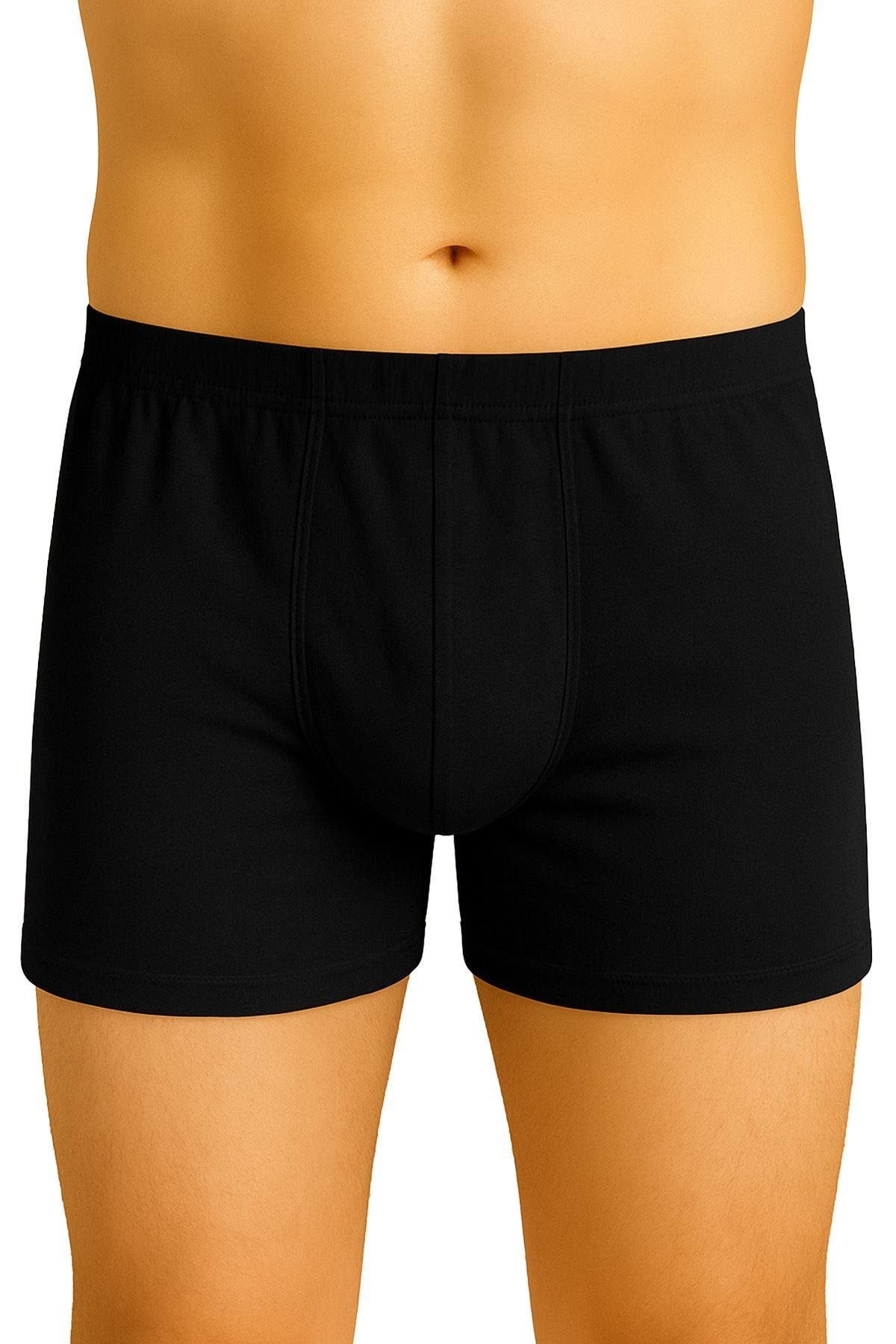 Arias Closet Siyah MI Emay 6810 Arjantin Erkek Boxer