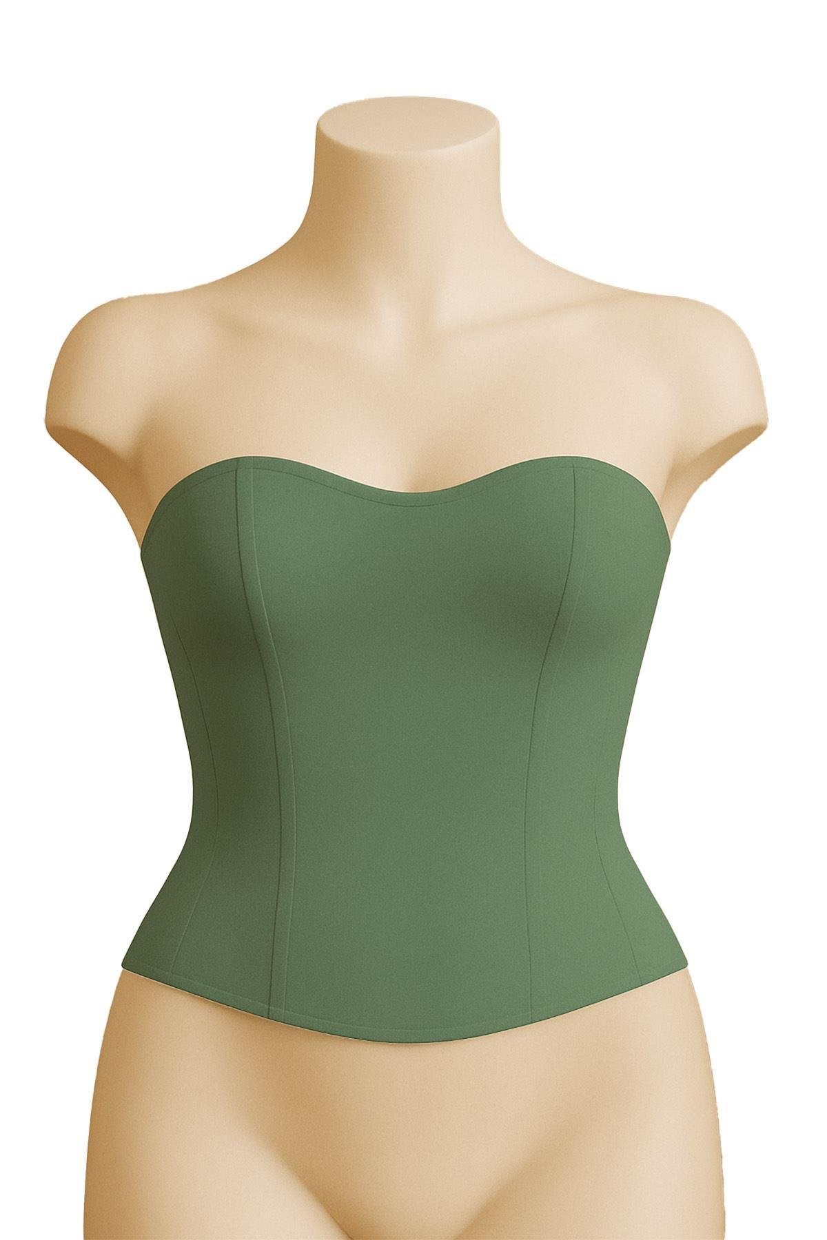 Arias Closet Yeşil MI Emay 9155 Terletici Korse Büstiyer