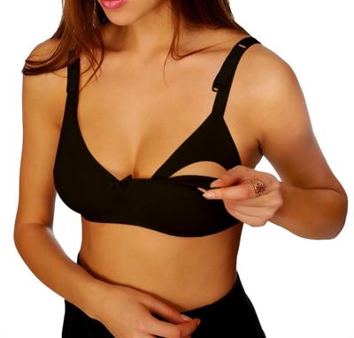  Sema Baby Emzirme Sütyeni Siyah 95 Beden