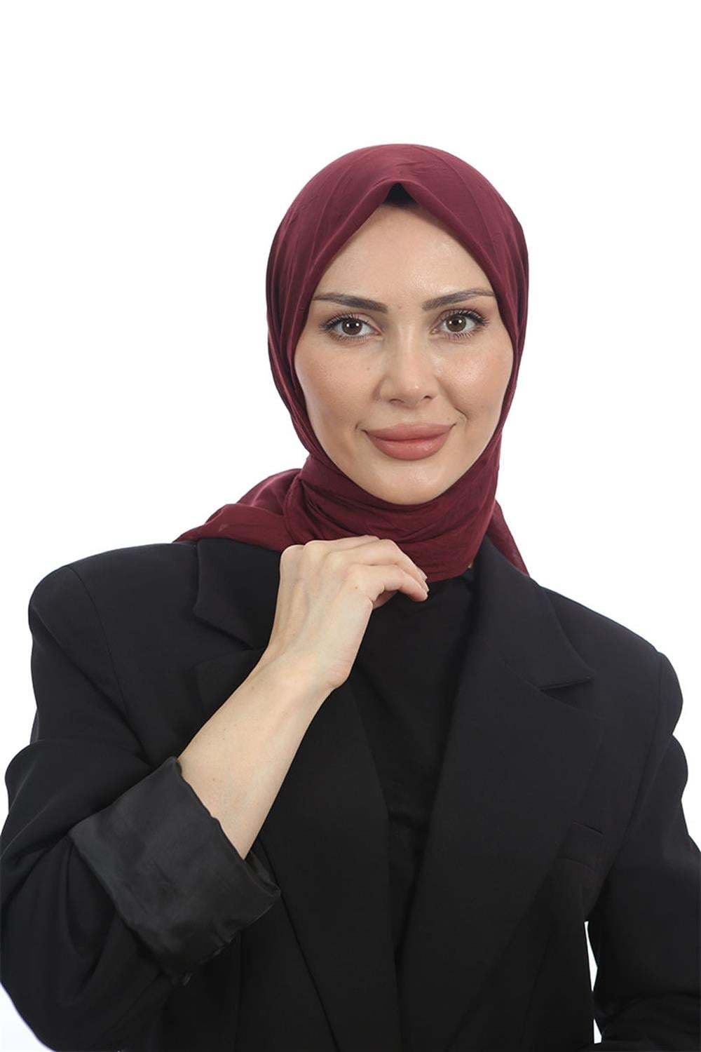 Bambu Eşarp Bordo