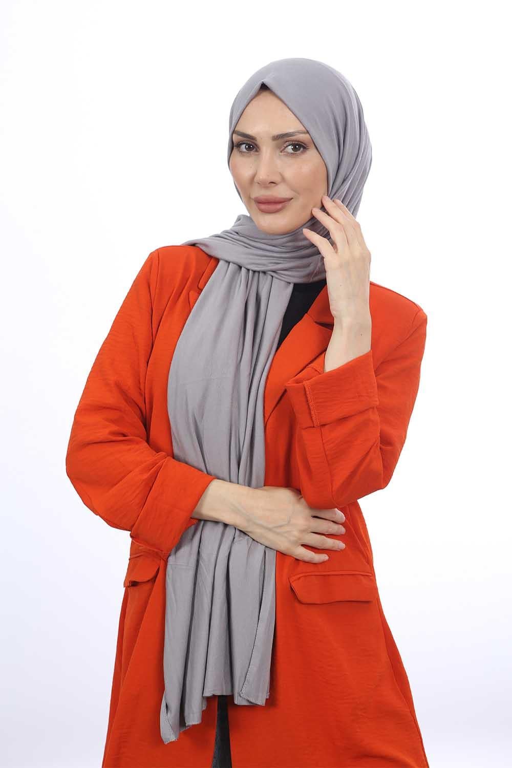 Penye Şal Gümüş