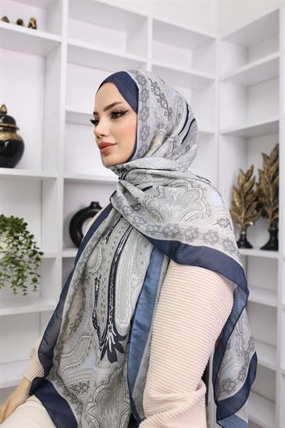 retro desen soft şal