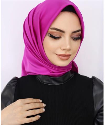 reyon eşarp fuşya