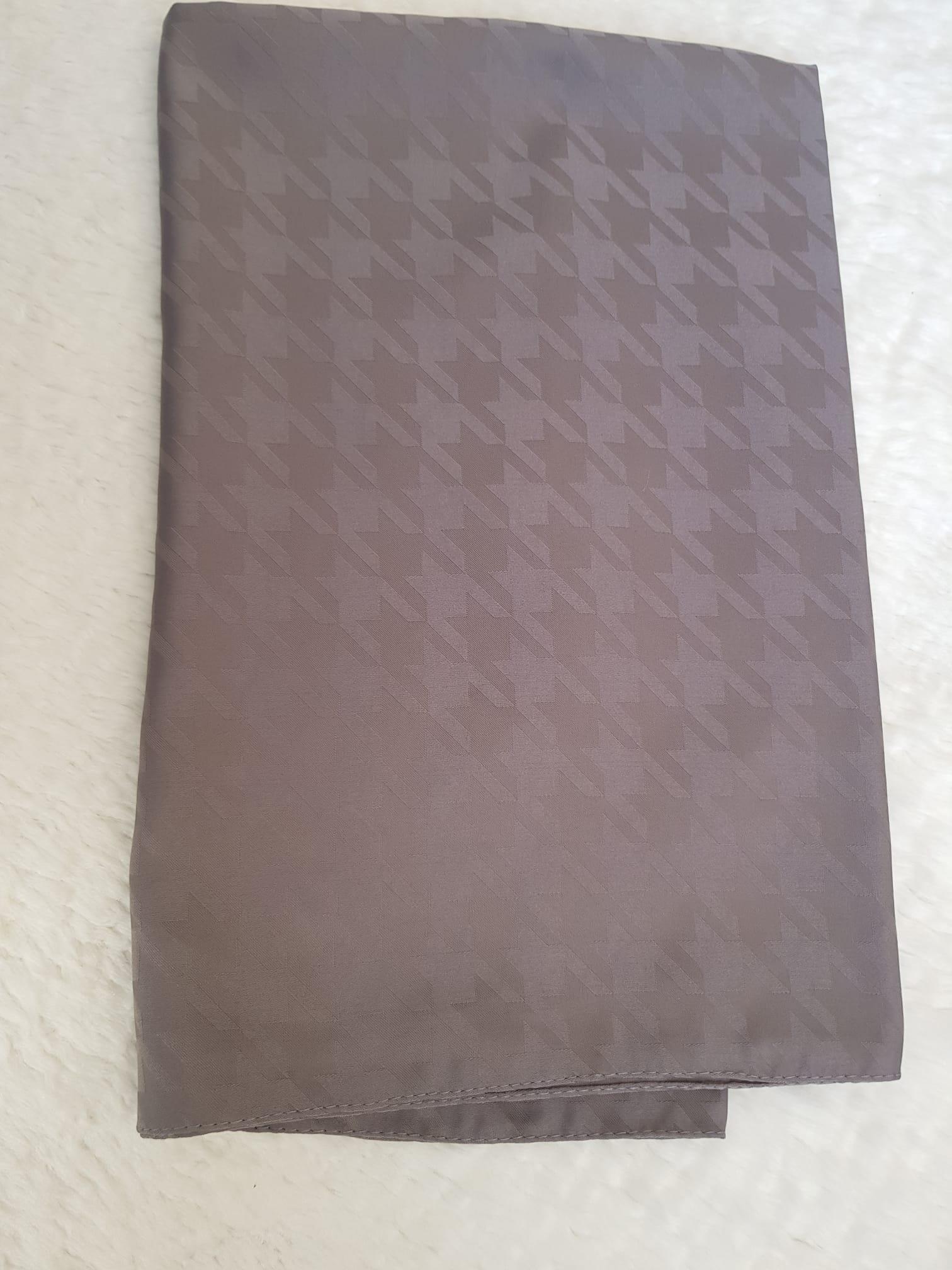 KAZAYAĞI DESEN JAKAR ŞAL koyu gri