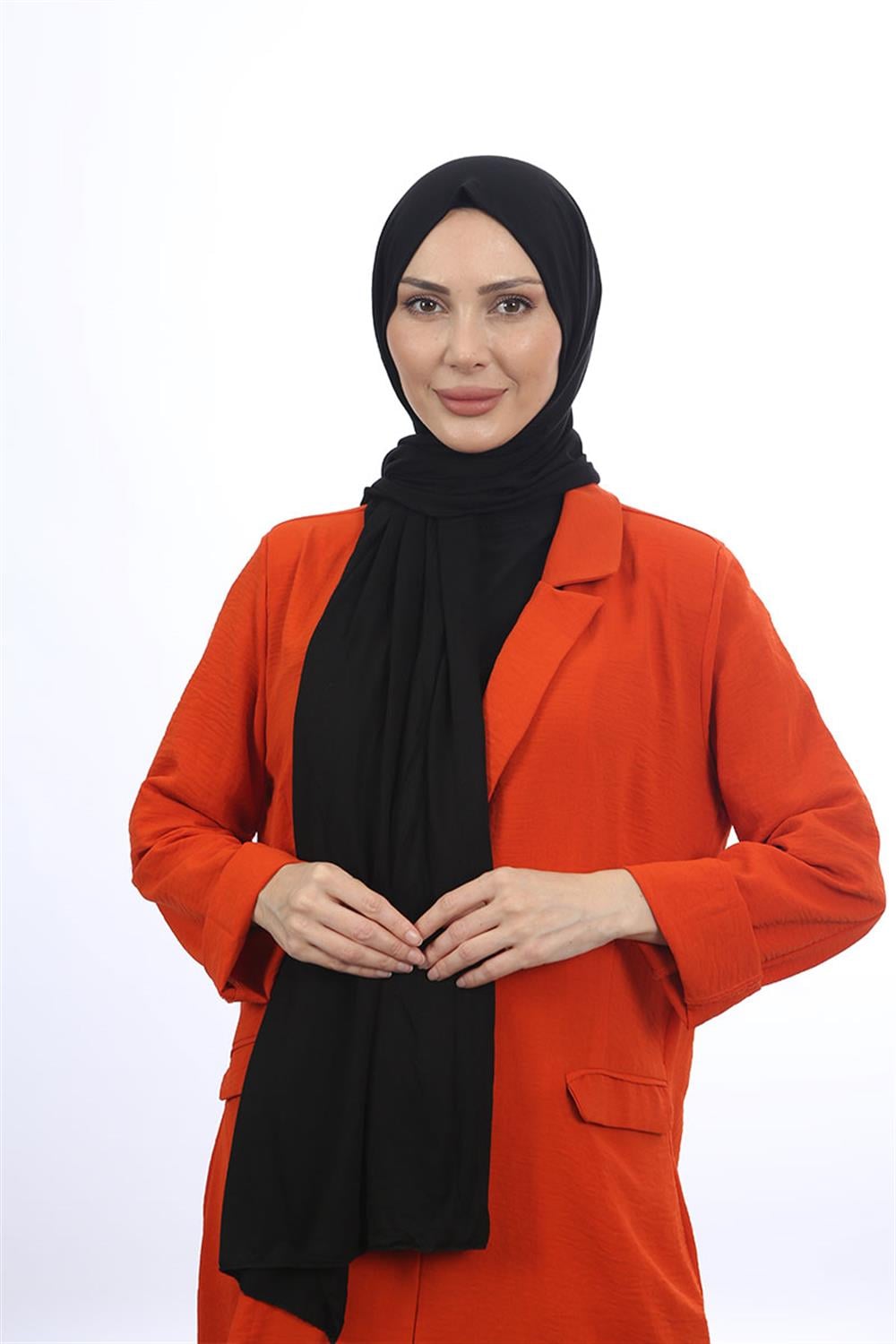 Penye Şal Siyah
