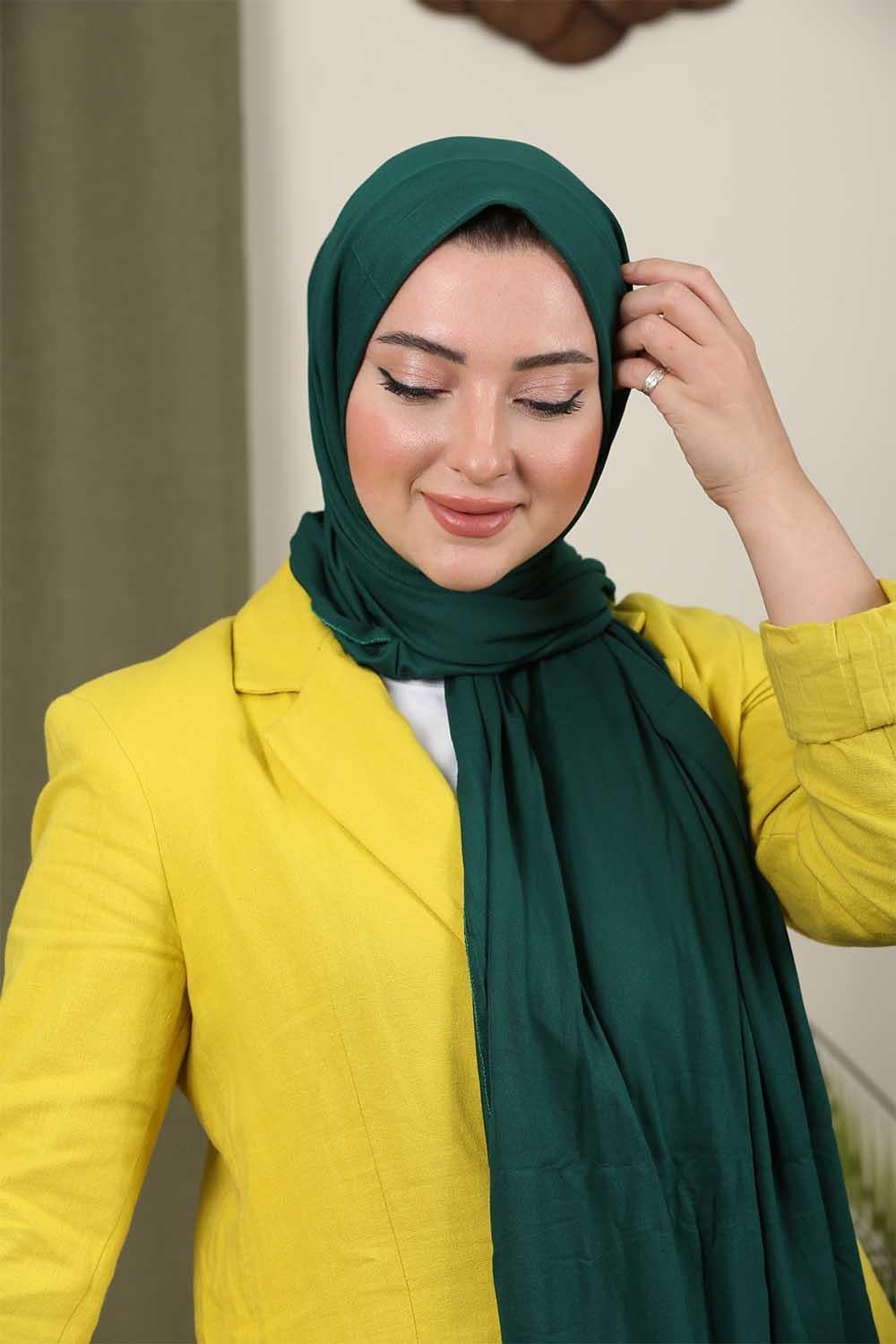 Penye Şal Zümrüt